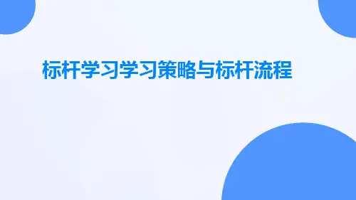 标杆学习学习策略与标杆流程
