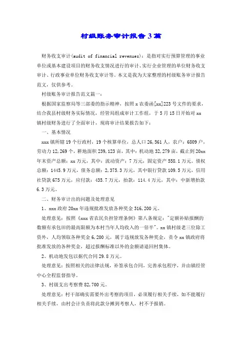 村级账务审计报告3篇.doc