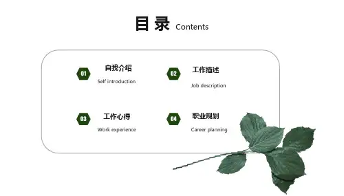 唯美岗位竞聘PPT模板