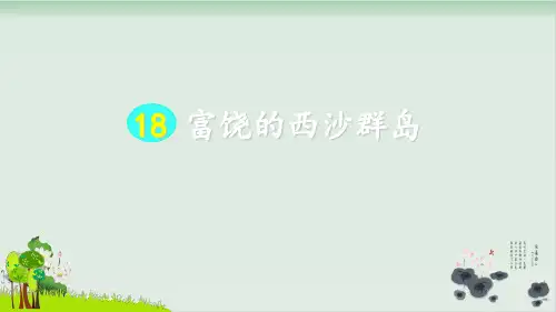 部编版富饶的西沙群岛ppt实用课件.ppt
