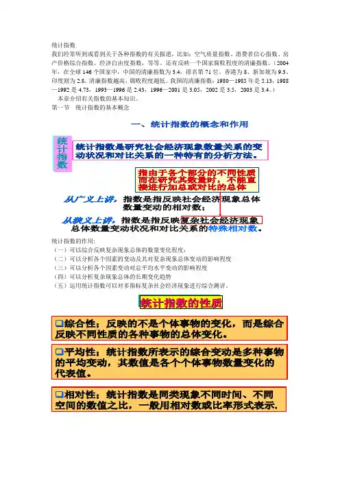 统计指数