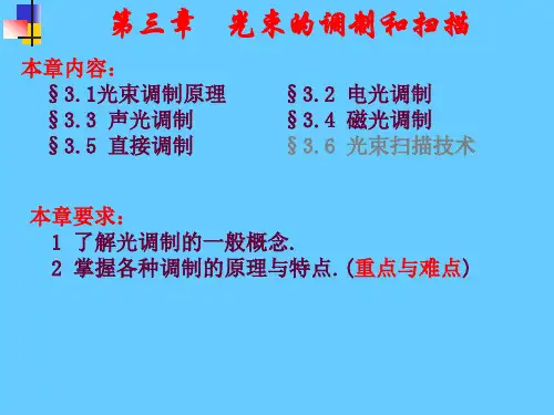   光束调制原理