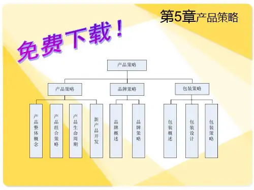 市场营销学-第5章全