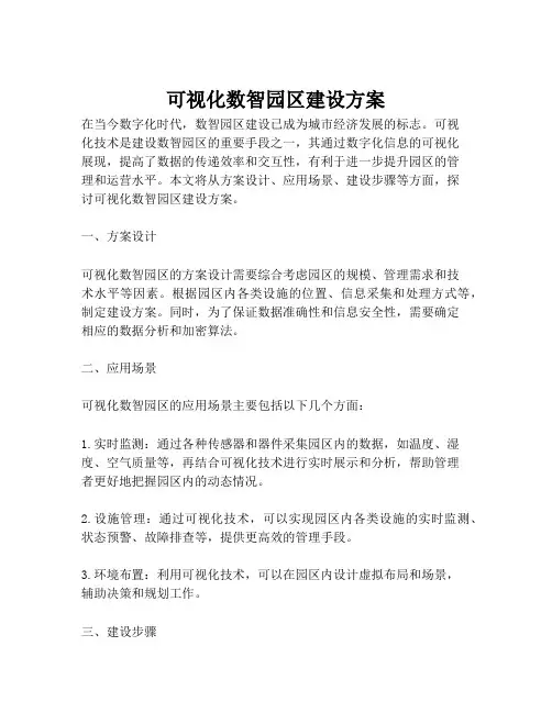2023-可视化数智园区建设方案-1