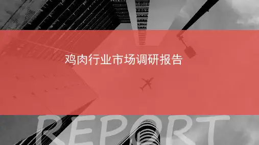 鸡肉行业市场调研报告