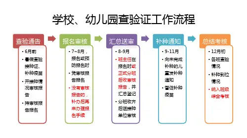 查验证工作流程ppt课件