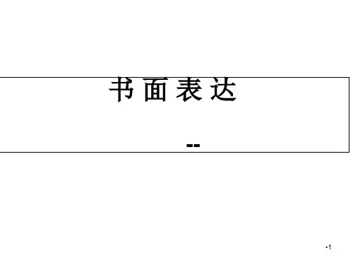 高考英语写作申请信PPT课件