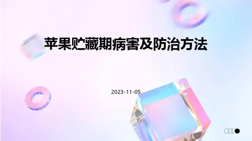 苹果贮藏期病害及防治方法