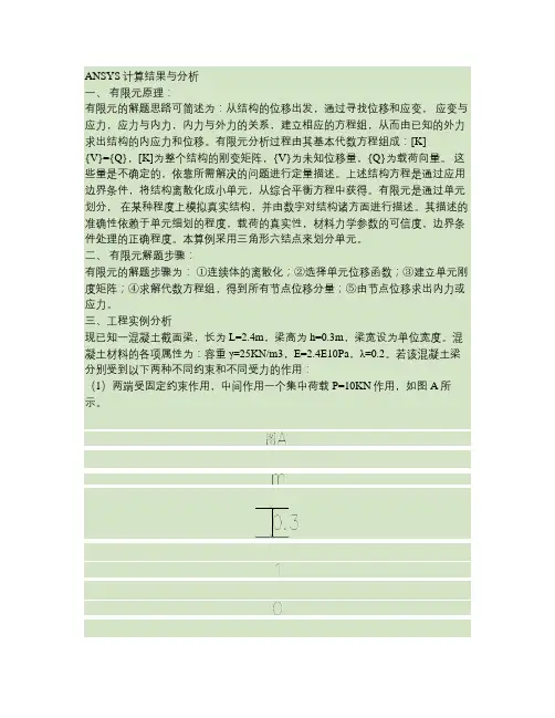 ANSYS计算结果与分析