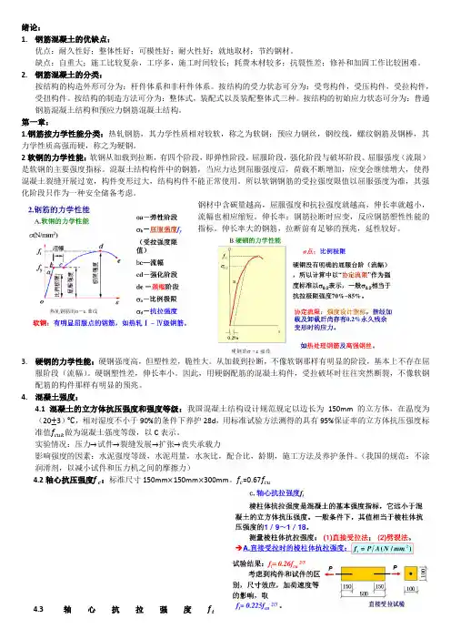 水工钢筋混凝土结构总结