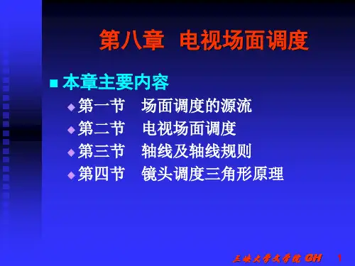 第8章 电视场面调度