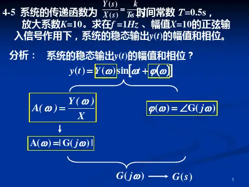 机械原理习题_第四章