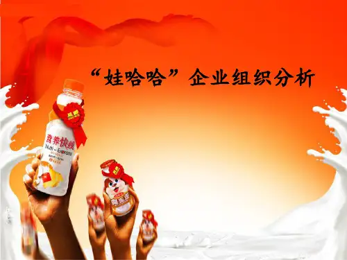 娃哈哈产业经济