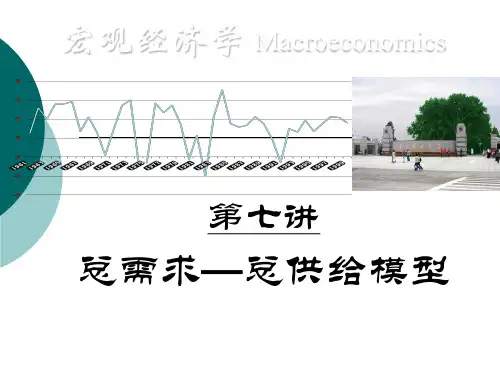 总需求—总供给模型