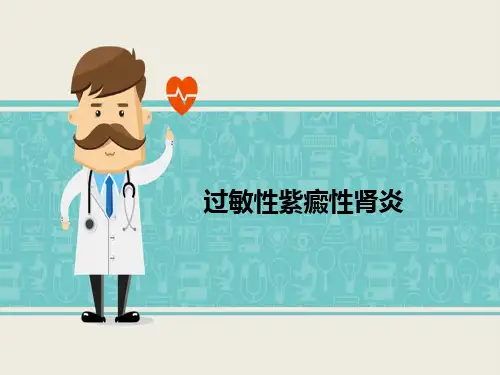 过敏性紫癜性肾炎---PPT精品课件