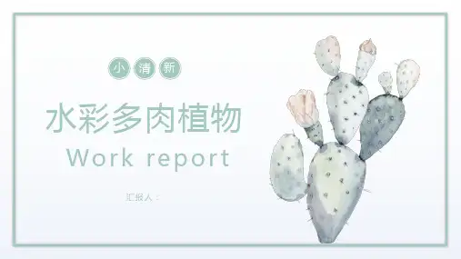 毕业答辩论文学术PPT模板清新