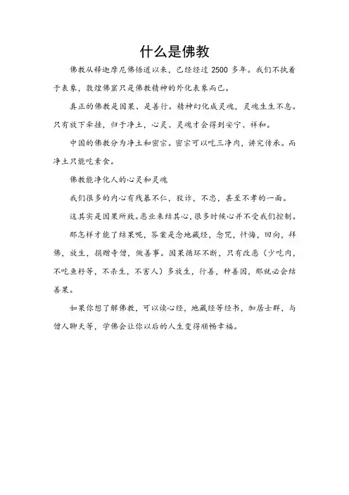 什么是佛教