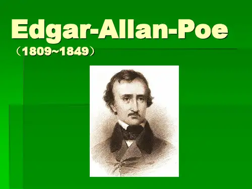 EdgarAllanPoe概要