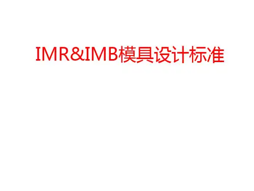 IMR模具设计标准