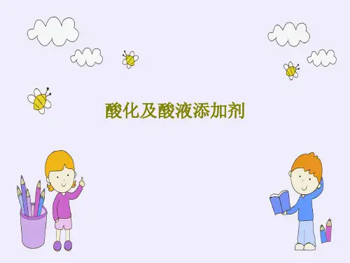 酸化及酸液添加剂共133页
