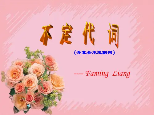 不定代词用法
