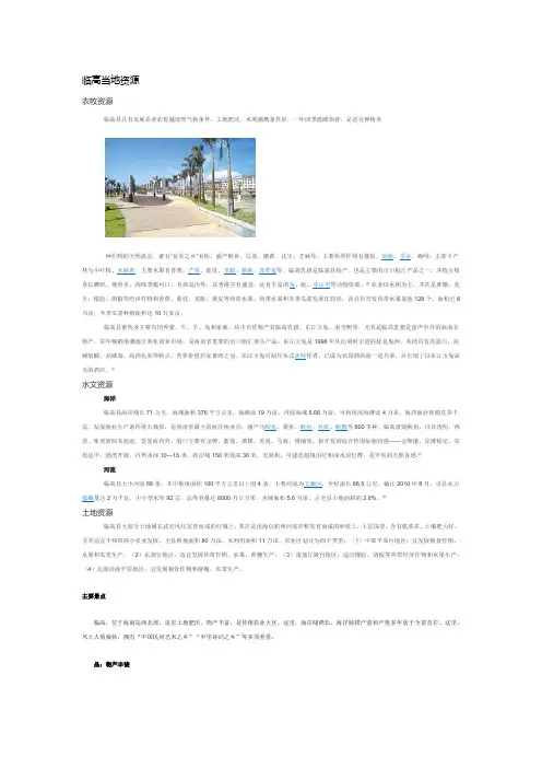 临高人文历史景点
