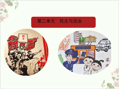 新部编版ppt_九年级道德与法治上册第四课建设法治中国