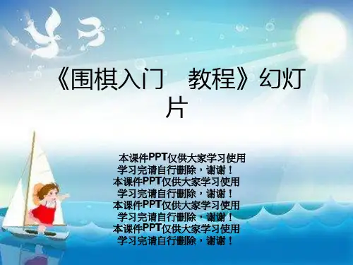 《围棋入门 教程》幻灯片