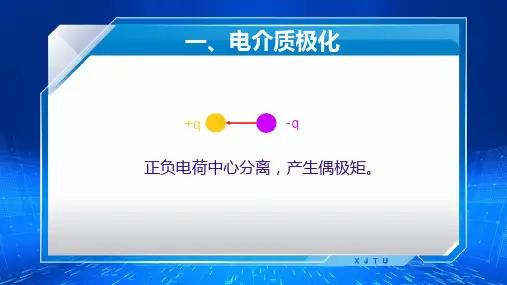 电介质的极化过程及电介质极化4