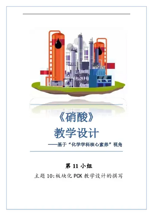 新课标《硝酸》教案(精品中的精品)
