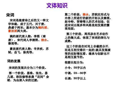 柳永《雨霖铃》课件全
