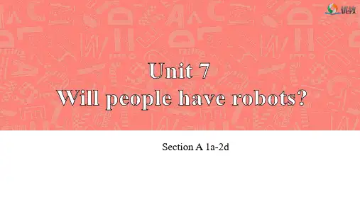 英语人教版八年级上册 Unit7_SectionA(1a-2d)同步课件