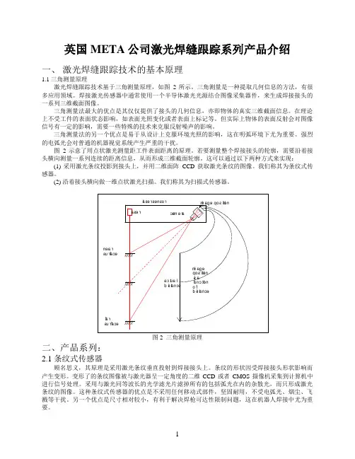 英国META激光焊缝系列产品介绍