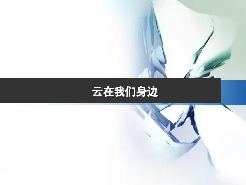 云计算的简介精品PPT课件