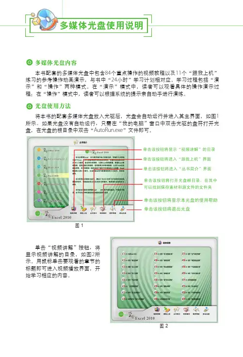 光盘使用说明[共2页]