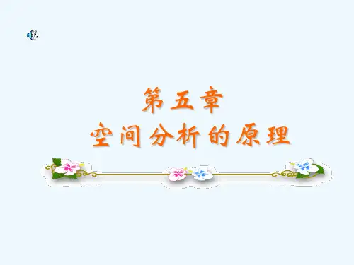 第5章_空间分析原理
