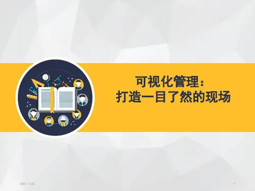 可视化管理PPT课件