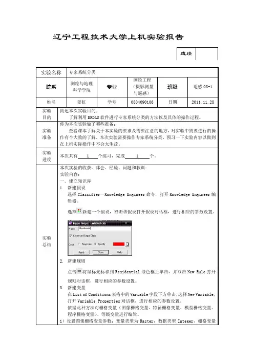 专家系统分类