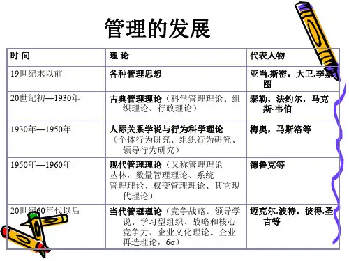 第2章管理思想发展