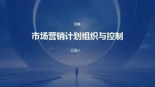 市场营销计划组织和控制