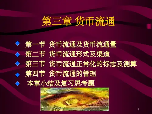 《货币流通》PPT课件