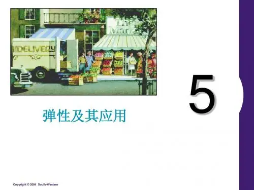 第05章 弹性及其应用