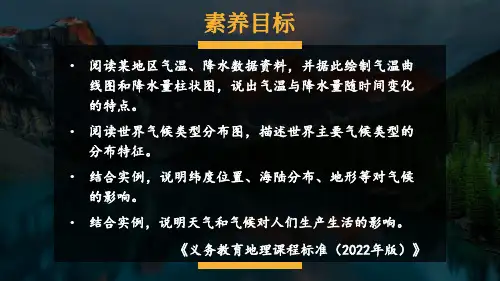 第四章天气与气候第四节世界的气候-2024-2025学年初中地理七年级上册(人教版)同步课件