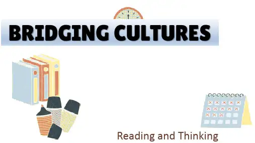Unit 2 Bridging Cultures 课件-高中英语人教版(2019)选择性必修第二册
