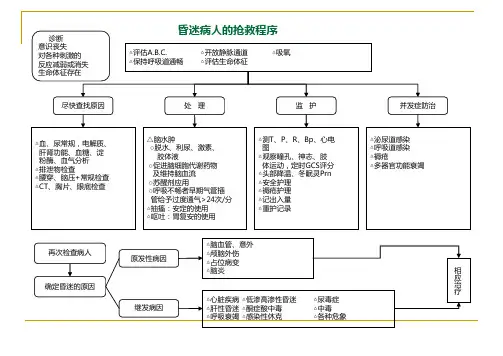 各种抢救流程图