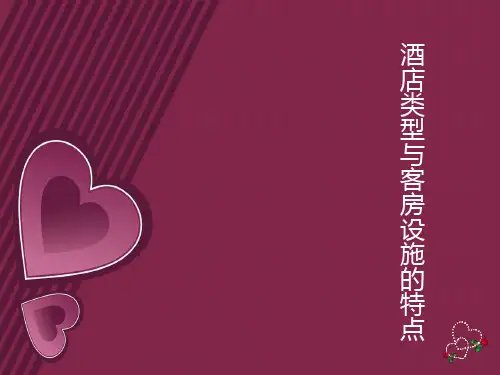 不同类型酒店的客房比较PPT课件