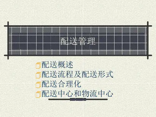 配送管理