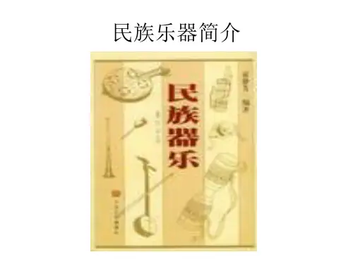 民族乐器简介