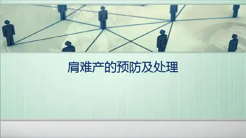 肩难产PPT课件