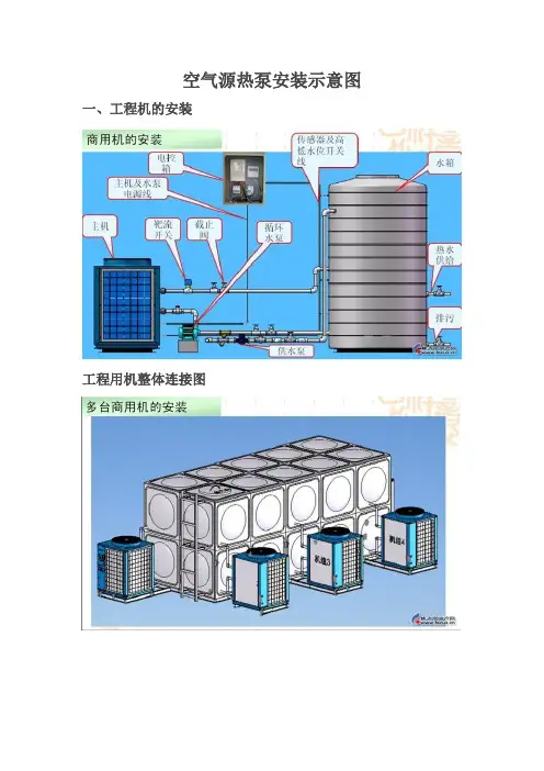 空气能安装示意图(DOC)